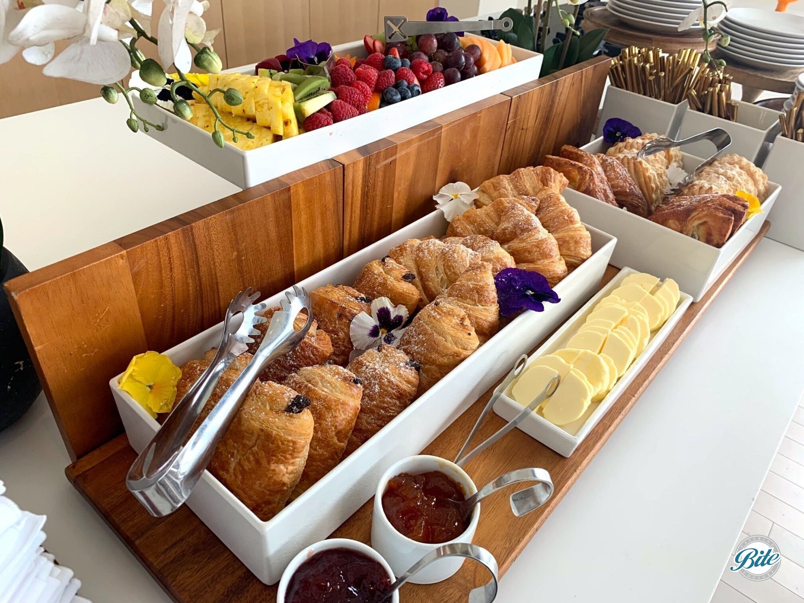 Croissants on Breakfast Display