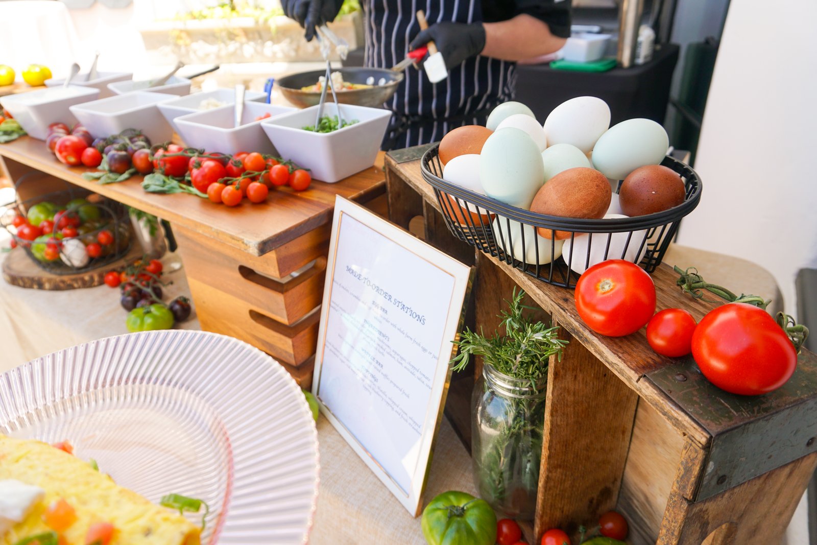 Omelette Bar Station