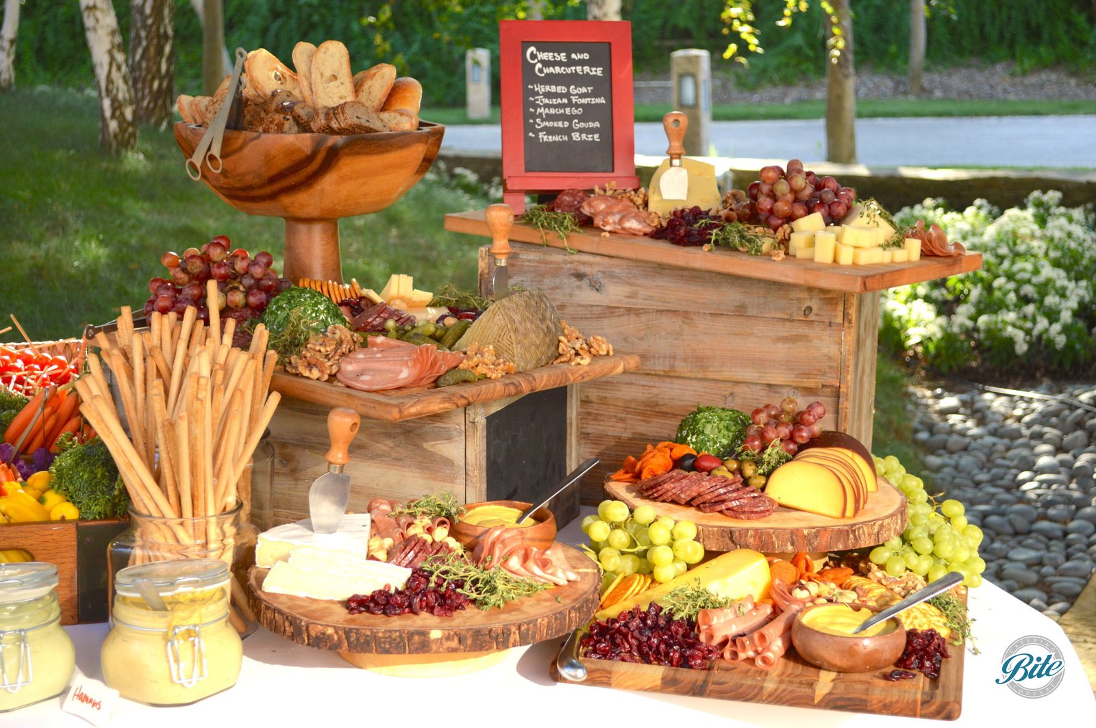 Cheese & Charcuterie Display 