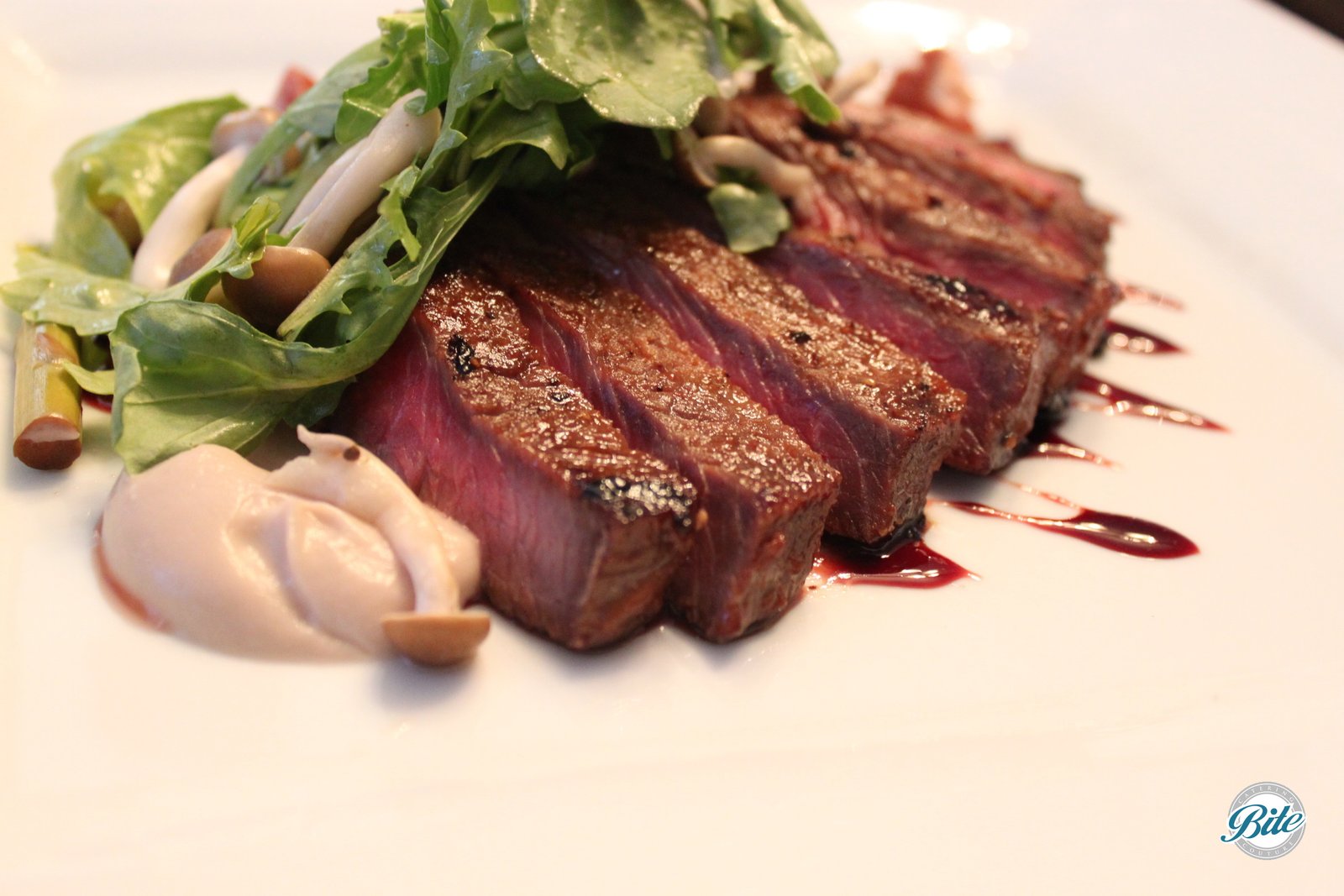 New York Strip (plated)