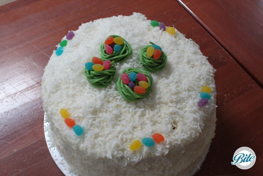 Cake with Easter Eggs @ Easter