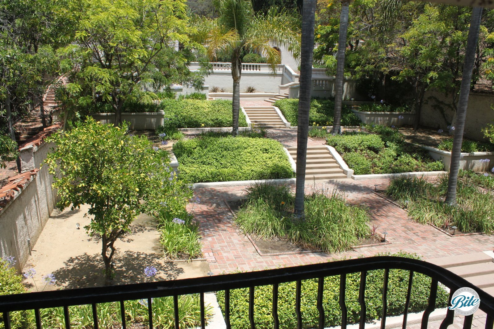 Garden View from Second Floor @ Wattles Mansion