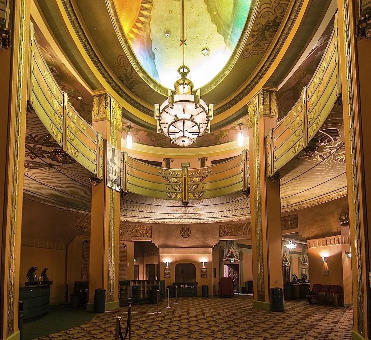 Lobby ceiling