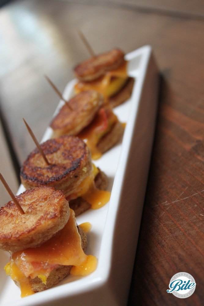 Mini Eggy Breakfast Sandwiches