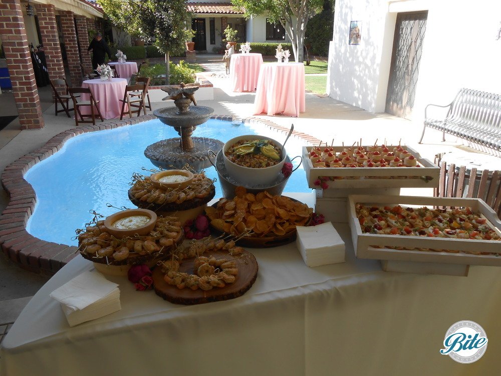 Wedding Appetizer Display @ Orcutt Ranch