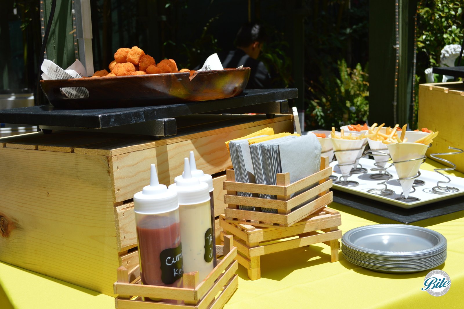 Graduation/Birthday Party Carnival Fry Station Mac n' Cheese Bites