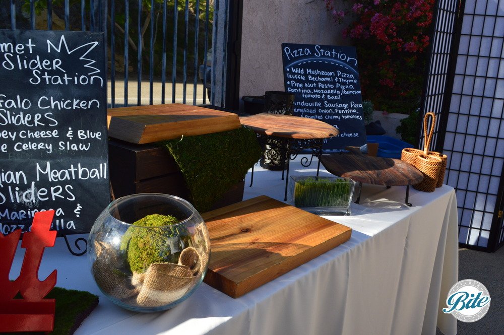 Malibu Hills Backyard Pizza Station