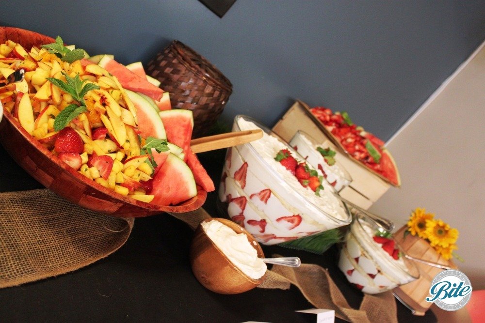 Farm to table fruit display 