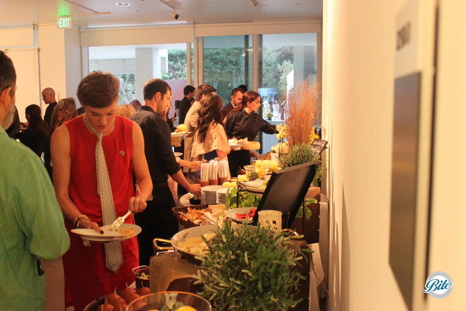 Buffet Line @ Wedding