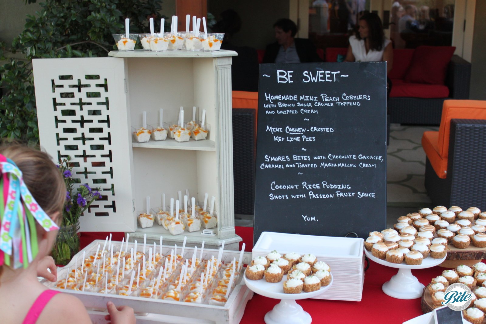 Backyard Dessert Display