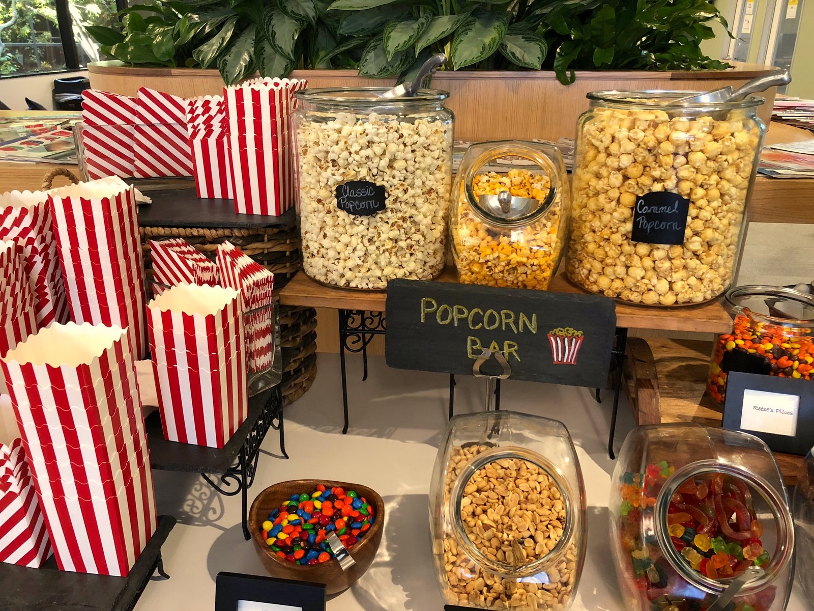 Build your own perfect popcorn bowl station 