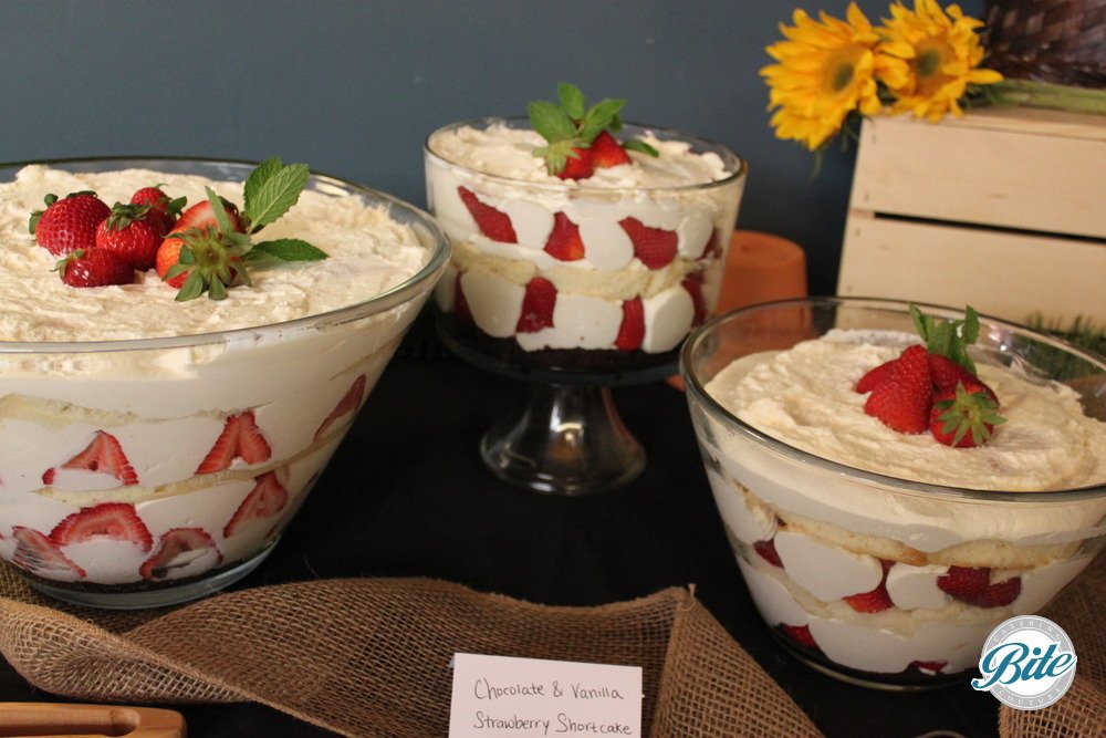 Strawberry Shortcake Trifle