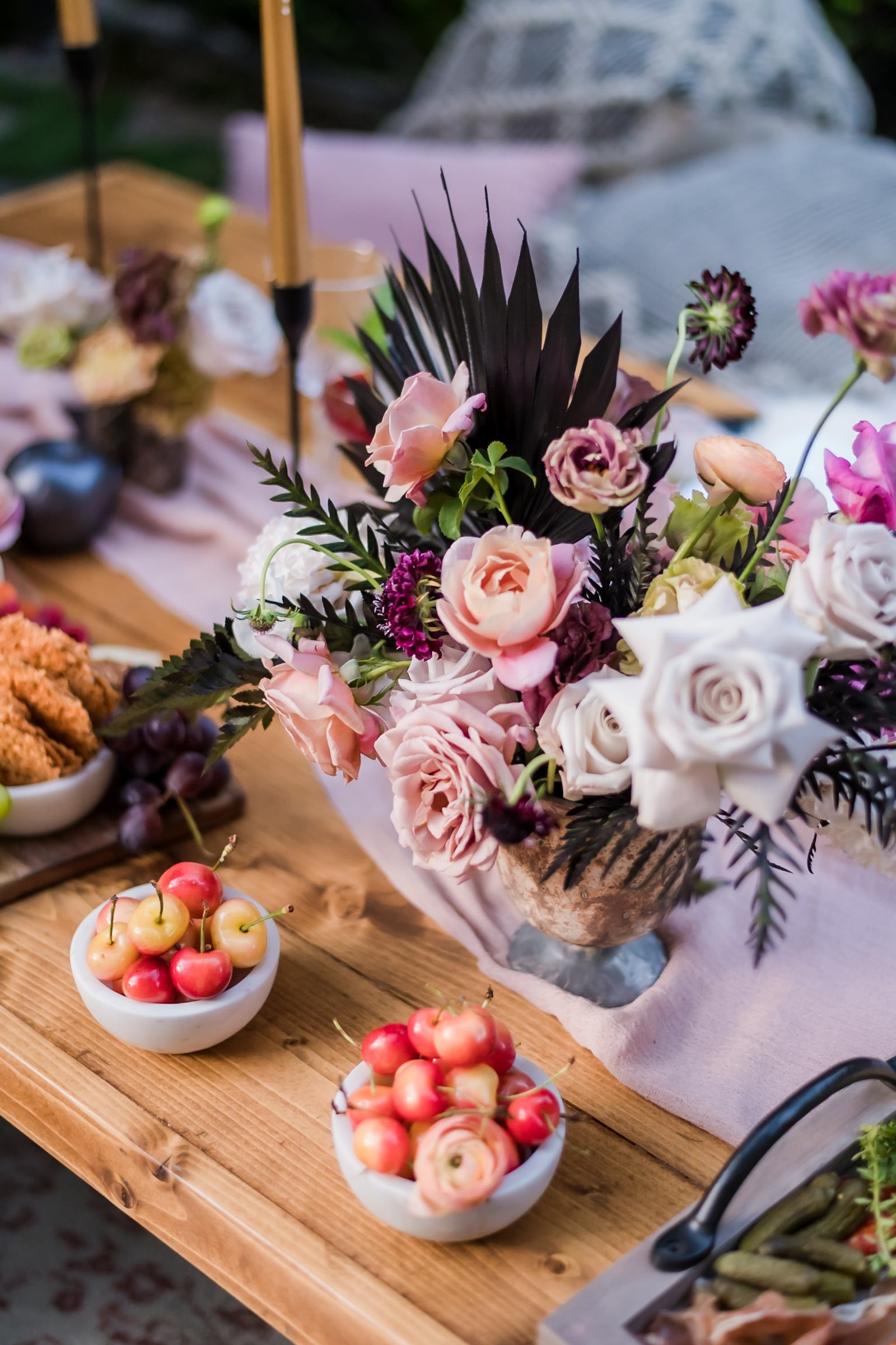 An elegant tablescape