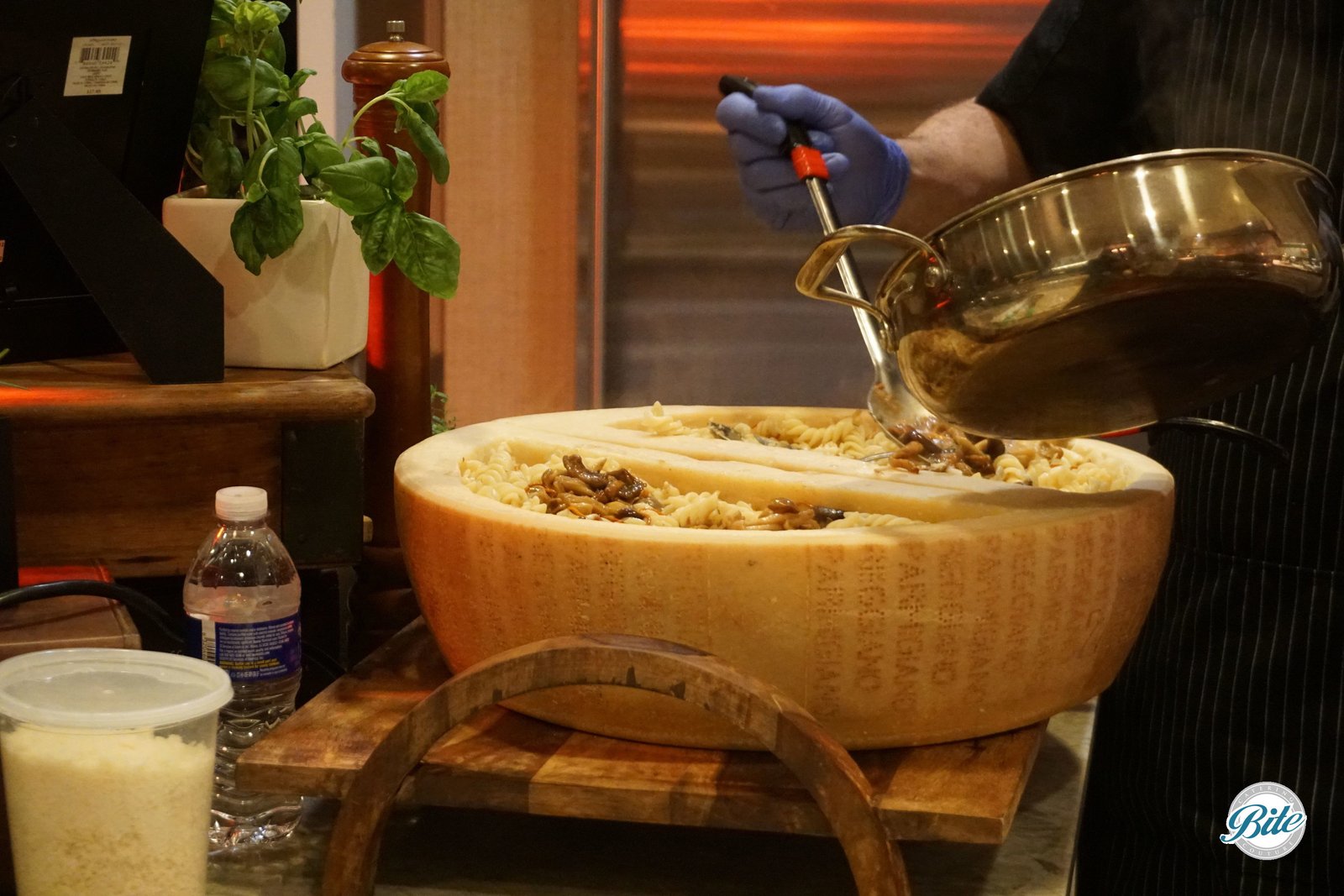 Pasta Station in Parm Wheel