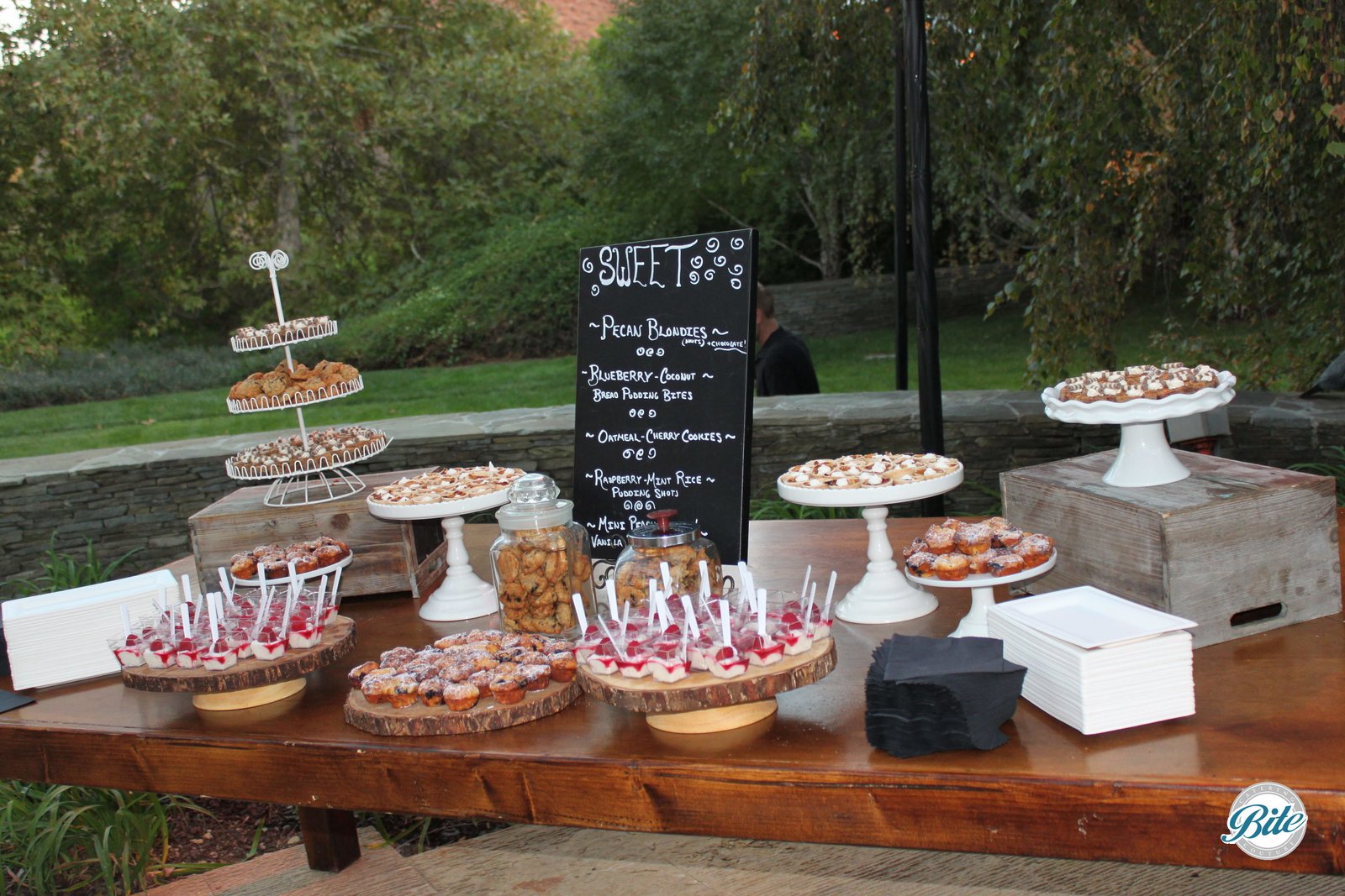 Outdoor Dessert Station